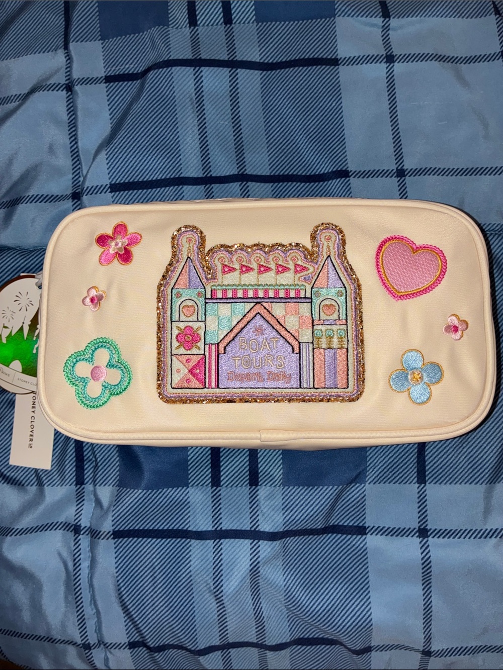 NWT Disney Parks X Stoney Clover Lane it’s a small world bag